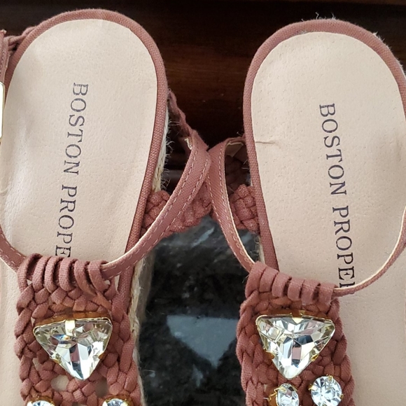 Boston Proper Jeweled Sandals - Picture 4 of 5